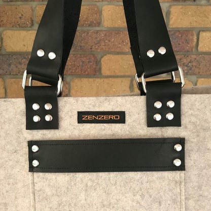 Junior Tote in Cream - Image 3