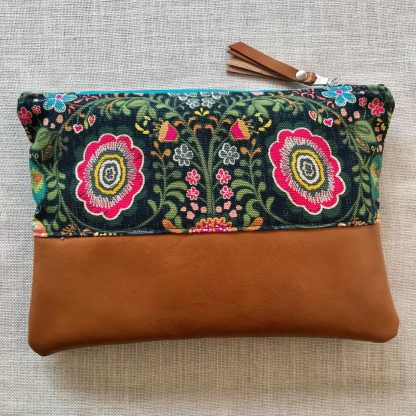 C063 Multi colour with Tan leather - Image 2