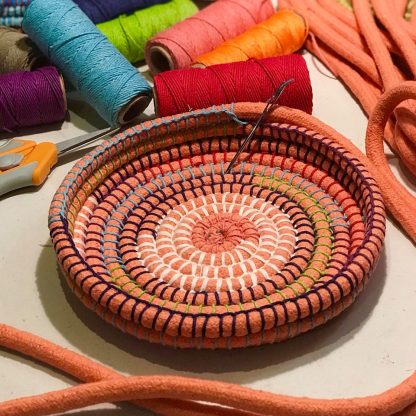 Dyed rope - Coral 6m - Image 3