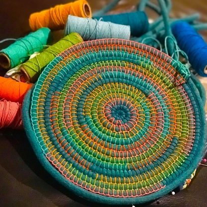 Dyed Rope - Teal 5.5m - Image 3